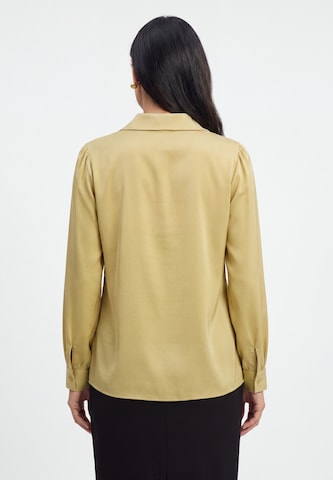 Chemisier usha BLACK LABEL en vert