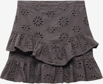 MANGO TEEN Skirt 'Antrif' in Grey: front