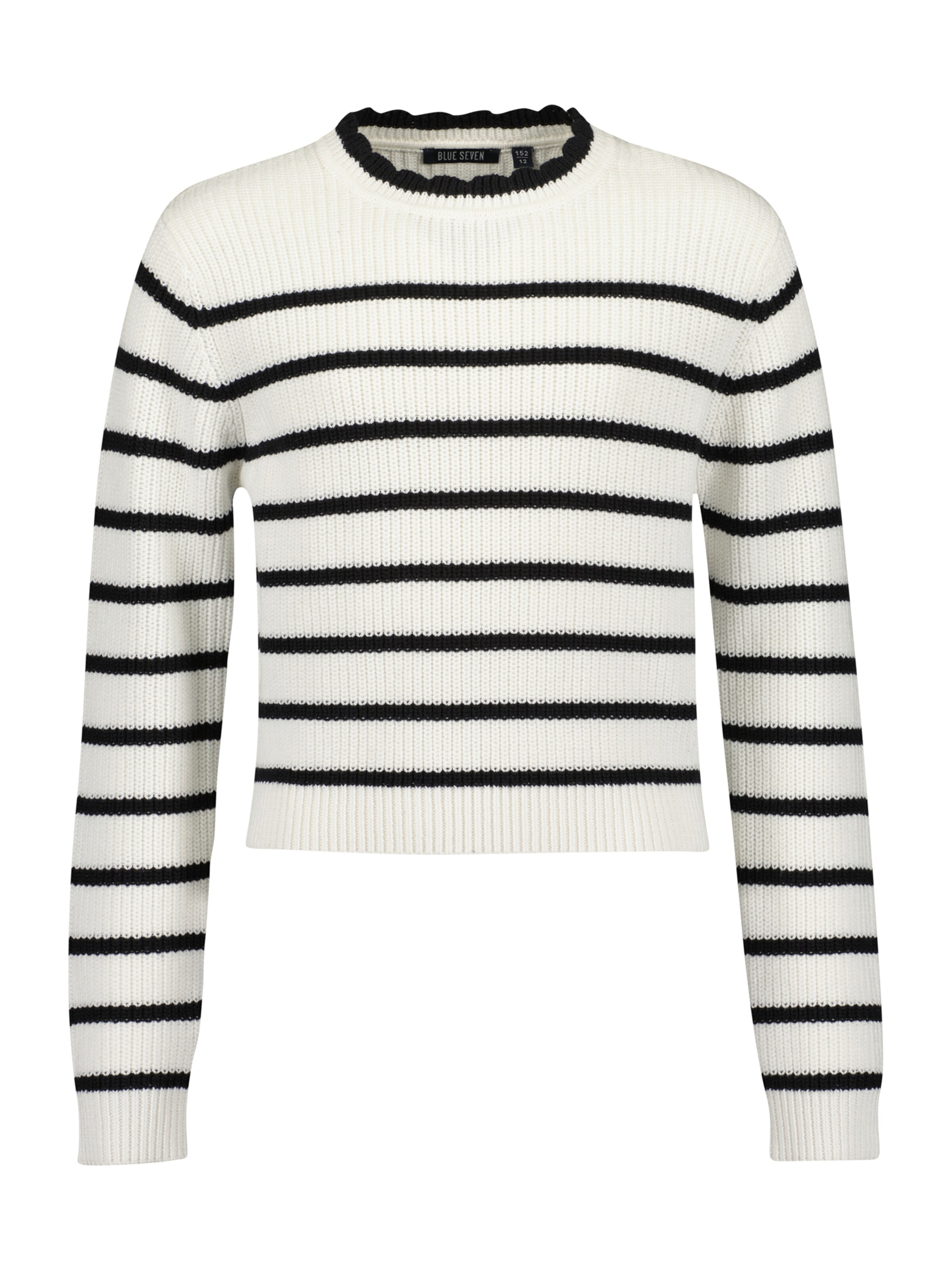 BLUE SEVEN Sweater in White: front