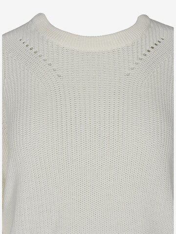 Zizzi Sweatshirt 'MEMERY' in White