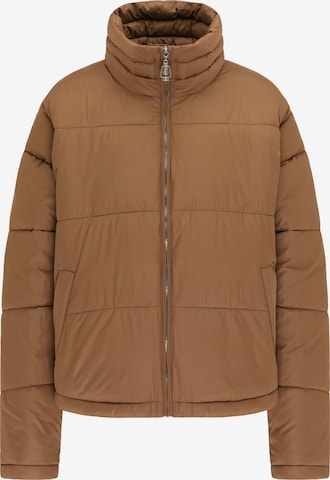 DreiMaster Vintage Winter Jacket in Brown: front