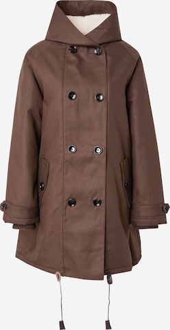 Palton de iarnă 'JUDISON' de la sessun pe maro: față