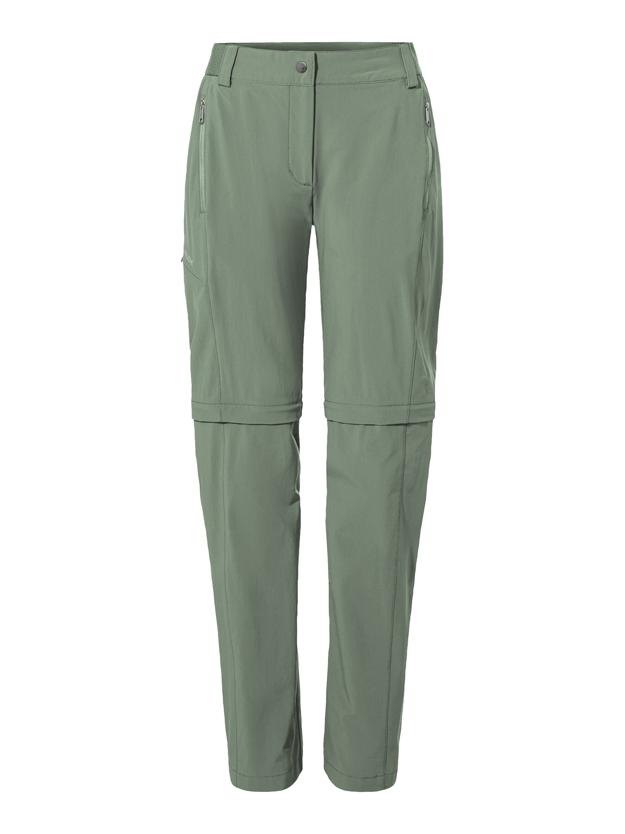 VAUDE Outdoorbroek 'Farley' in Groen: voorkant