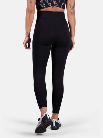 MOROTAI Skinny Sporthose 'Premium' in Schwarz