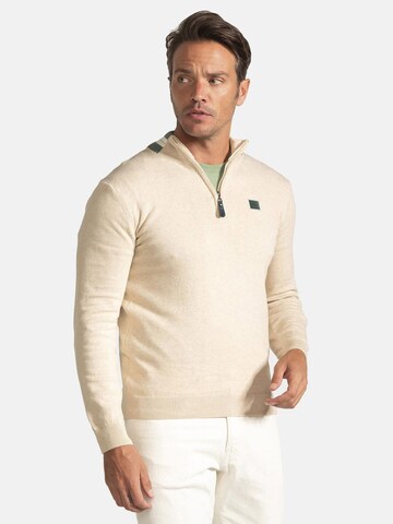 Pullover di Jacey Quinn in beige: frontale