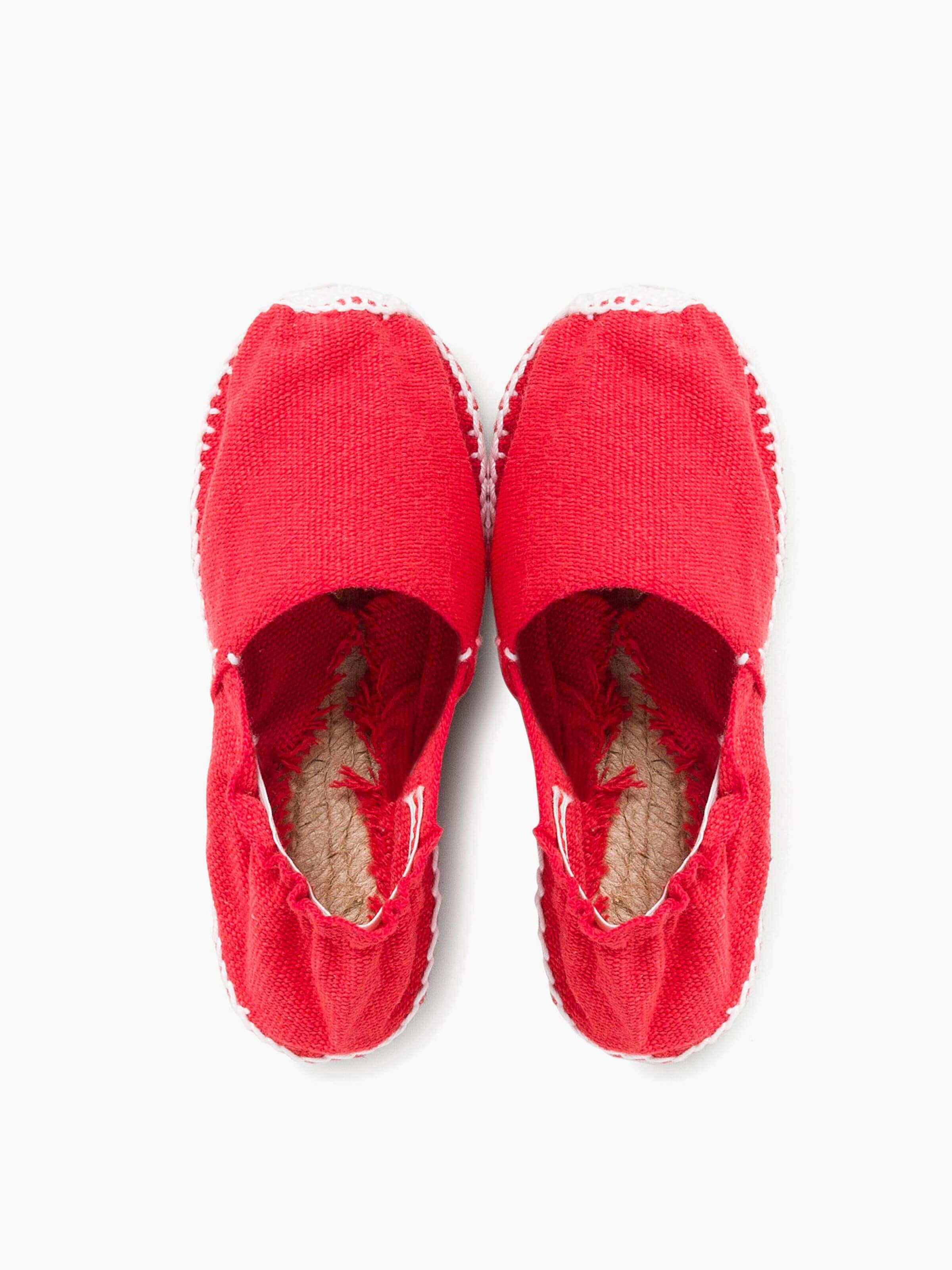 Pisamonas - Sandália em vermelho
