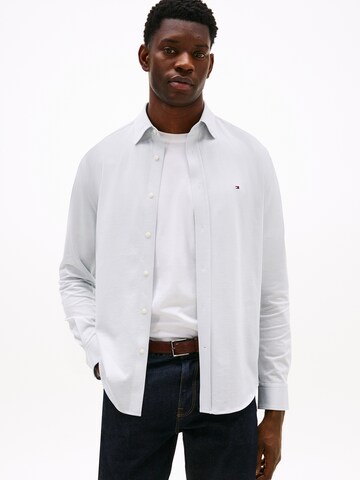 Coupe regular Chemise TOMMY HILFIGER en bleu : devant