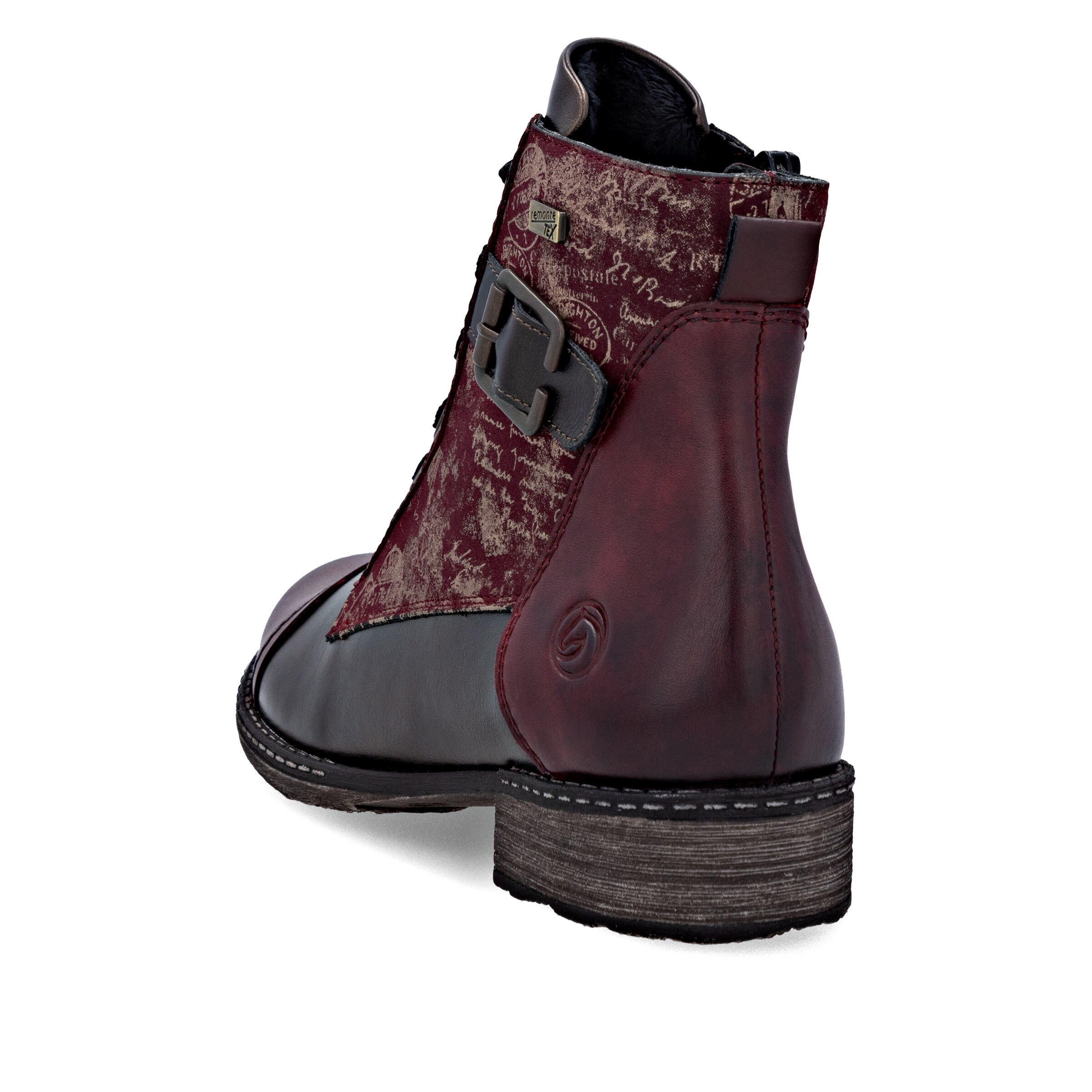 REMONTE Schnürstiefelette in Rot
