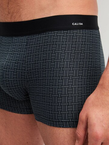 CALIDA Boxershorts 'Cotton Code Design'‌ in Schwarz