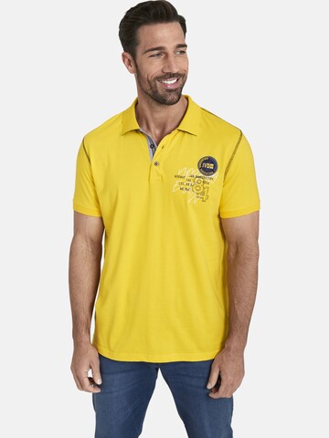 T-Shirt ' Agrim ' Jan Vanderstorm en jaune : devant