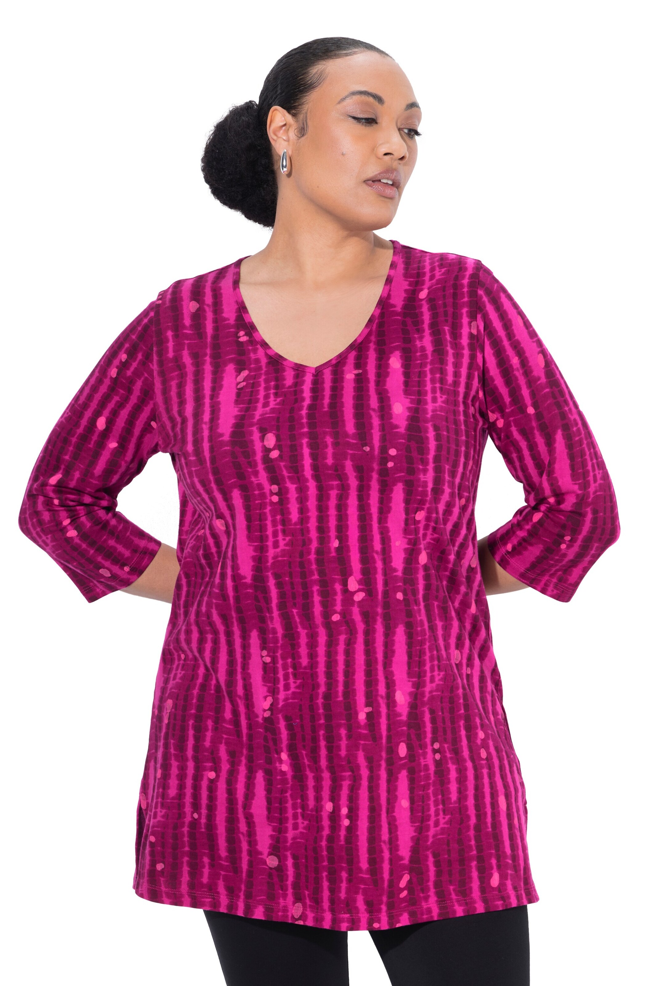 Ulla Popken Shirt in Rot: Vorderseite