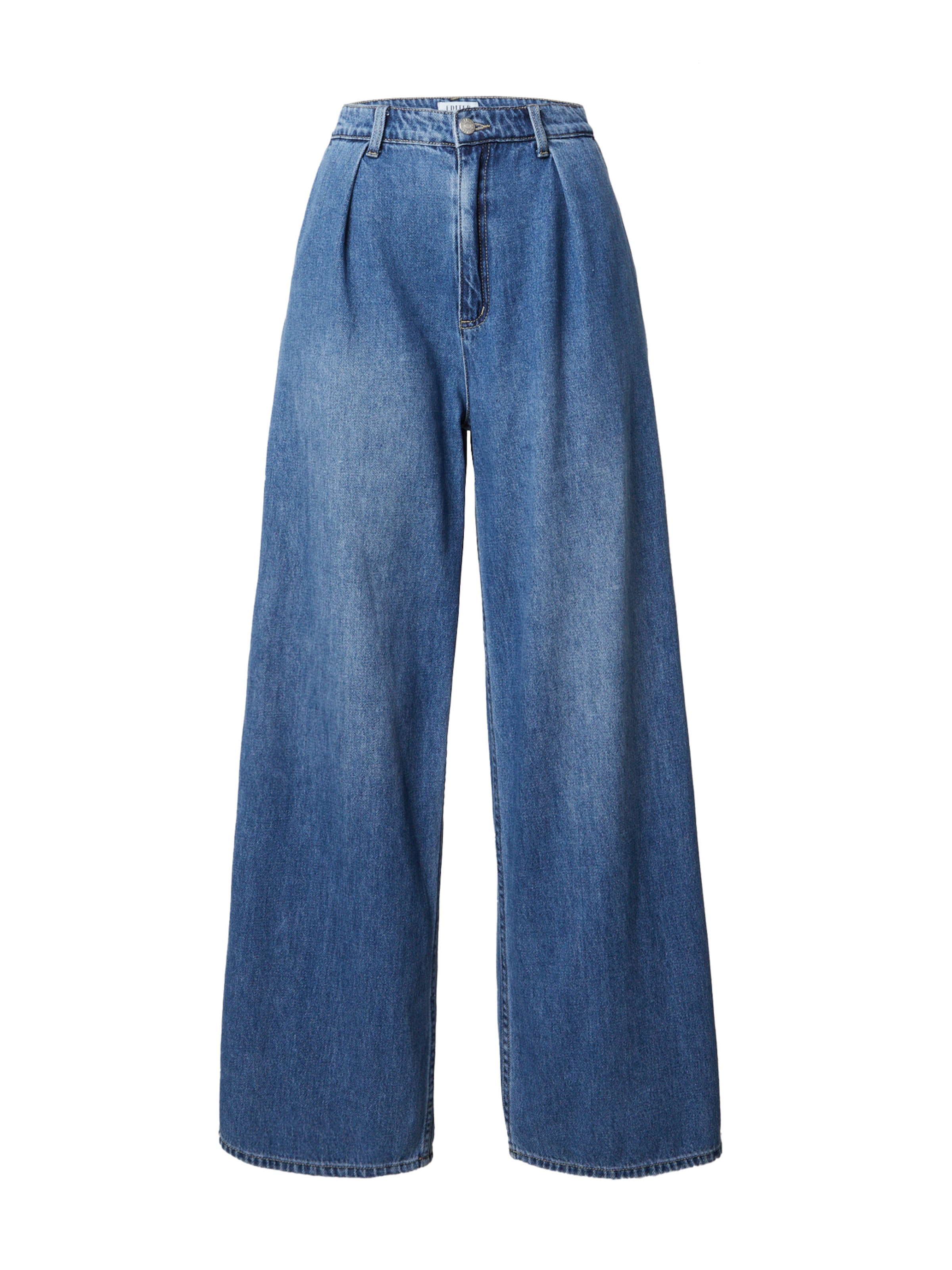 EDITED Wide leg Jeans 'Juno' in Blue: front