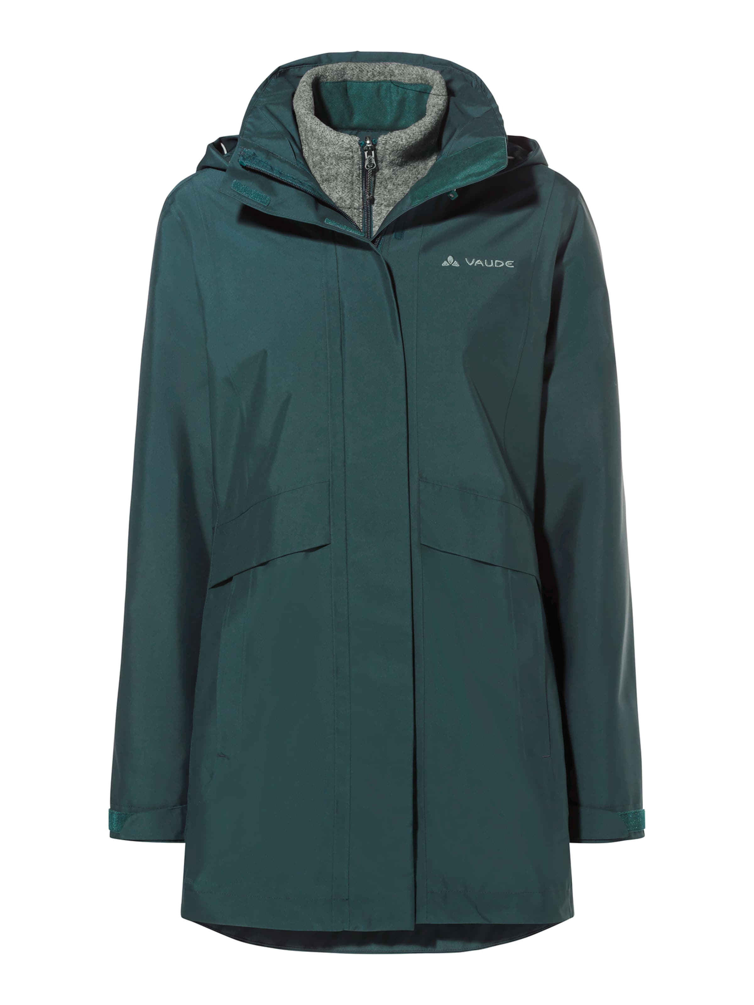 VAUDE Jacke 'Idris IV' in Grün: Vorderseite