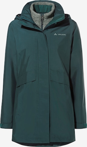 VAUDE Outdoorjas 'Idris IV' in Groen: voorkant