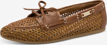 Mocassin Tamaris en marron : devant