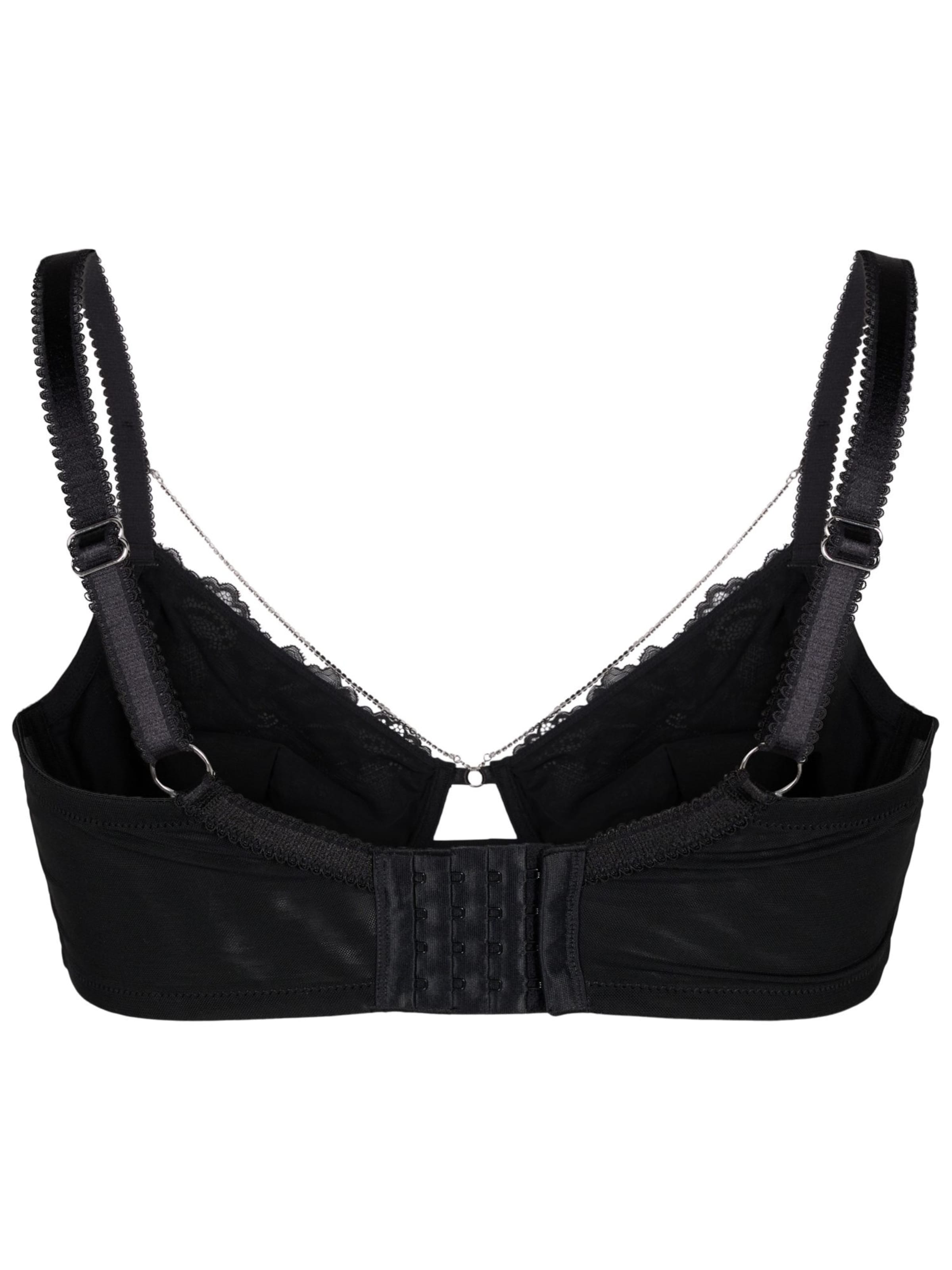 Soutien-gorge 'Litta' Devoted by Zizzi en noir