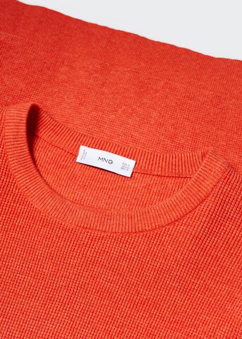 MANGO MAN Sweater 'Antigua' in Orange