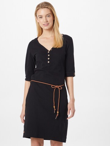 Ragwear - Vestido 'IRRIDA' en negro: frente