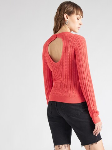 VERO MODA Sweater 'MORENA' in Red