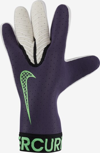 NIKE Handschuh in grün / lila / weiß, Produktansicht