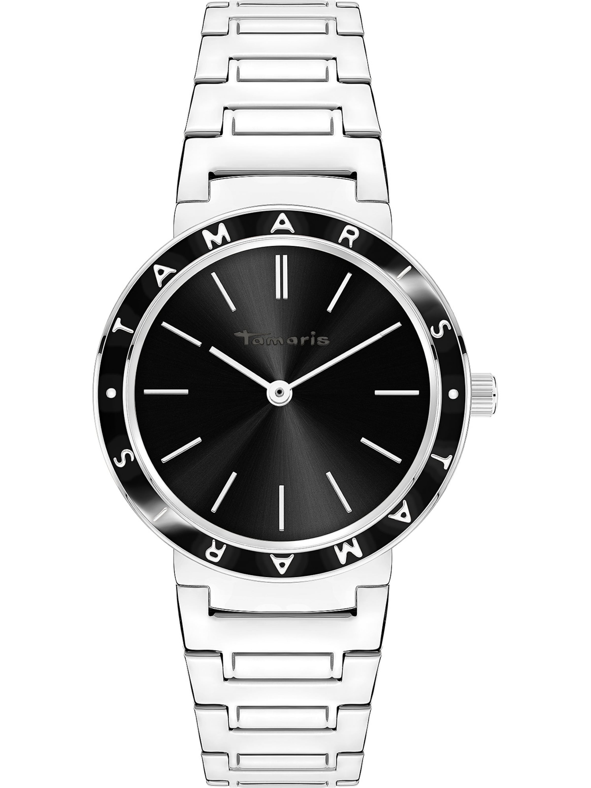 Montre à affichage analogique Tamaris en argent : devant