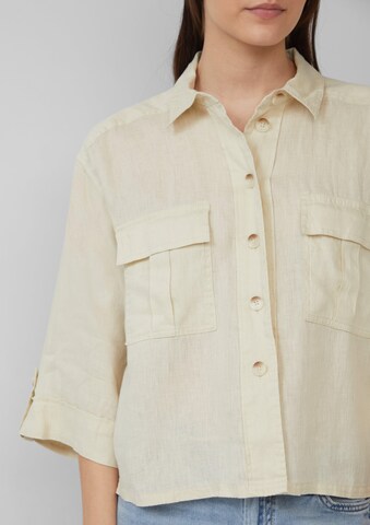 s.Oliver Bluse in Beige