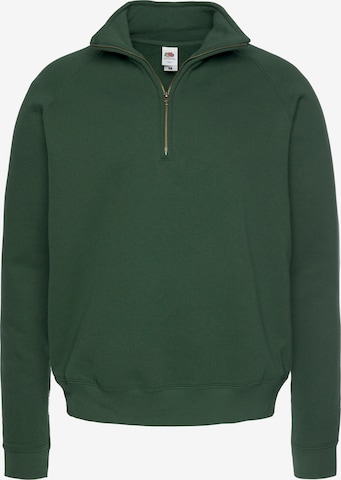 FRUIT OF THE LOOM Sweatshirt in Green: front