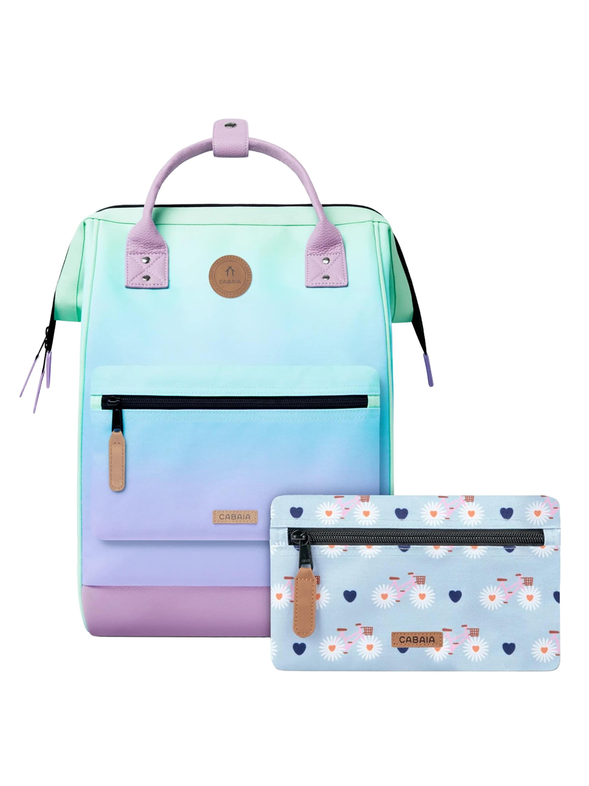 Cabaia Backpack 'Large Mykonos' in Mixed colors: front