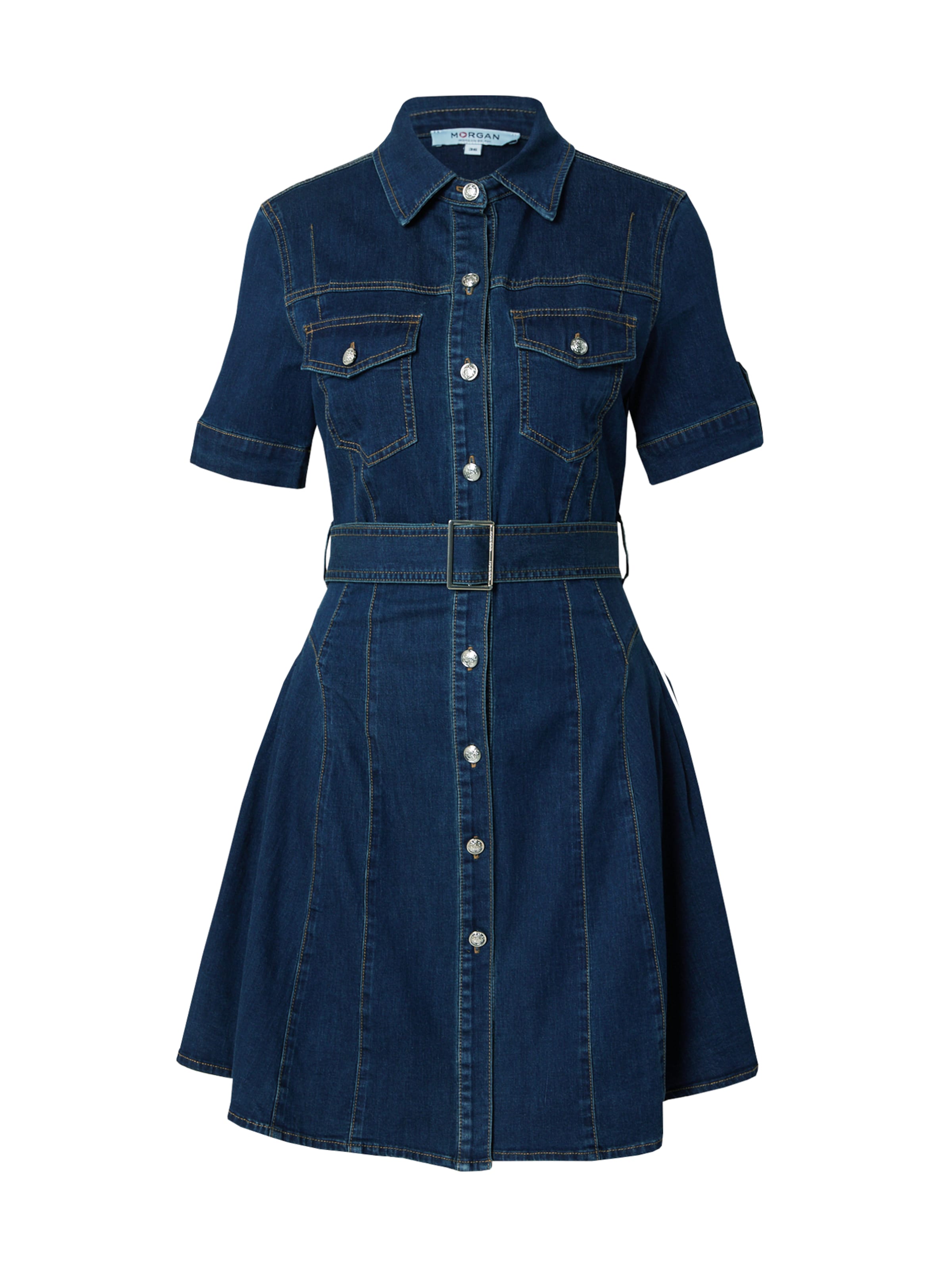 Morgan Puseromekko värissä sininen: etupuoli