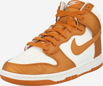 Sneaker alta di Nike Sportswear in arancione: frontale