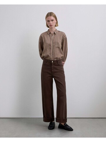 Scalpers Wide leg Jeans in Brown