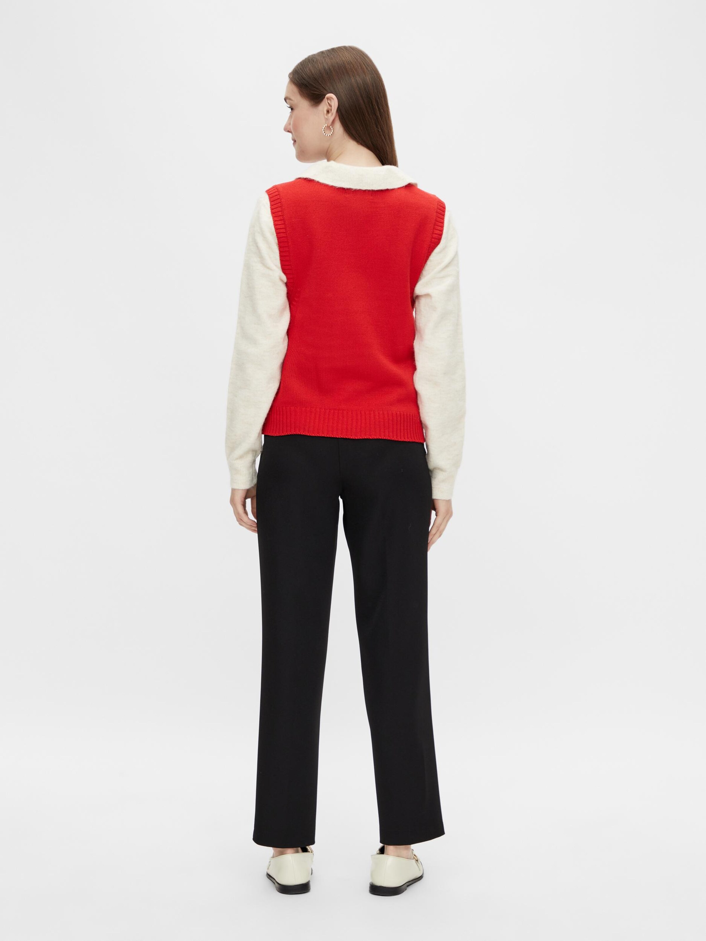 Frauen Pullover & Strick PIECES Pullover 'Elfie Christmas' in Rot - UO39318 Frauen Pullover & Strick PIECES Pullover 'Elfie Christmas' in Rot - UO39318