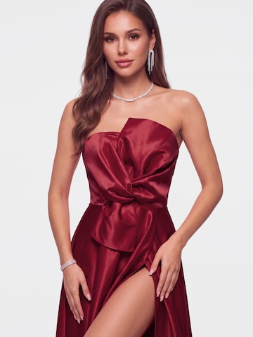 Ombre Abendkleid‌‌‌‌‌ in Rot