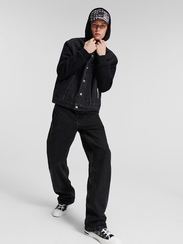 KARL LAGERFELD JEANS Übergangsjacke in Schwarz