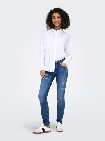 ONLY Slimfit Jeans 'ONLRush' in Blau
