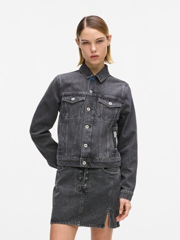 Giacca di mezza stagione di KARL LAGERFELD JEANS in grigio: frontale