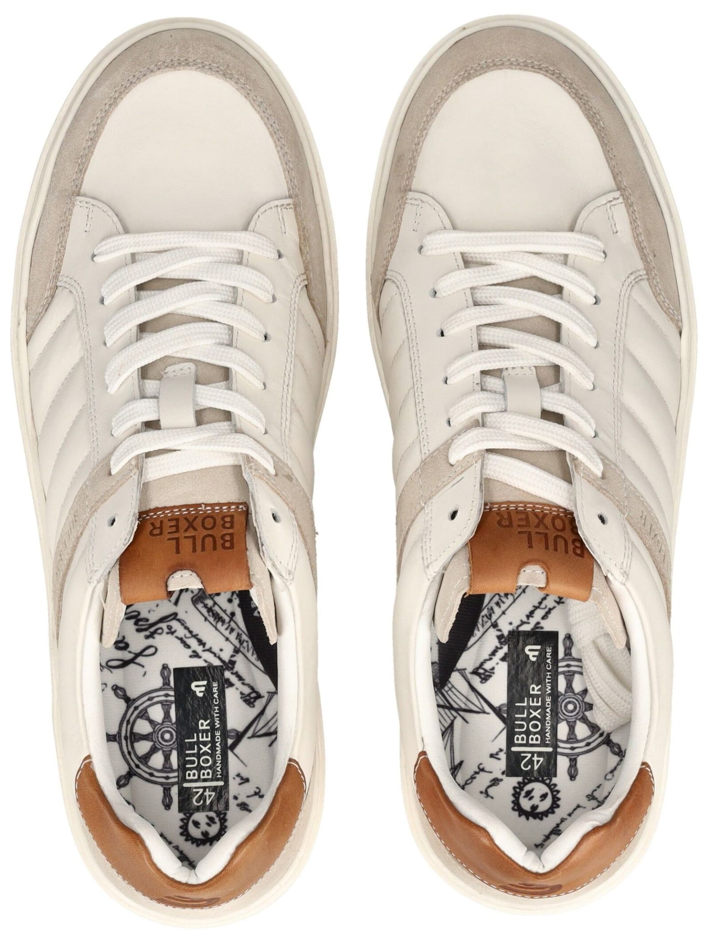 Baskets basses BULLBOXER en blanc