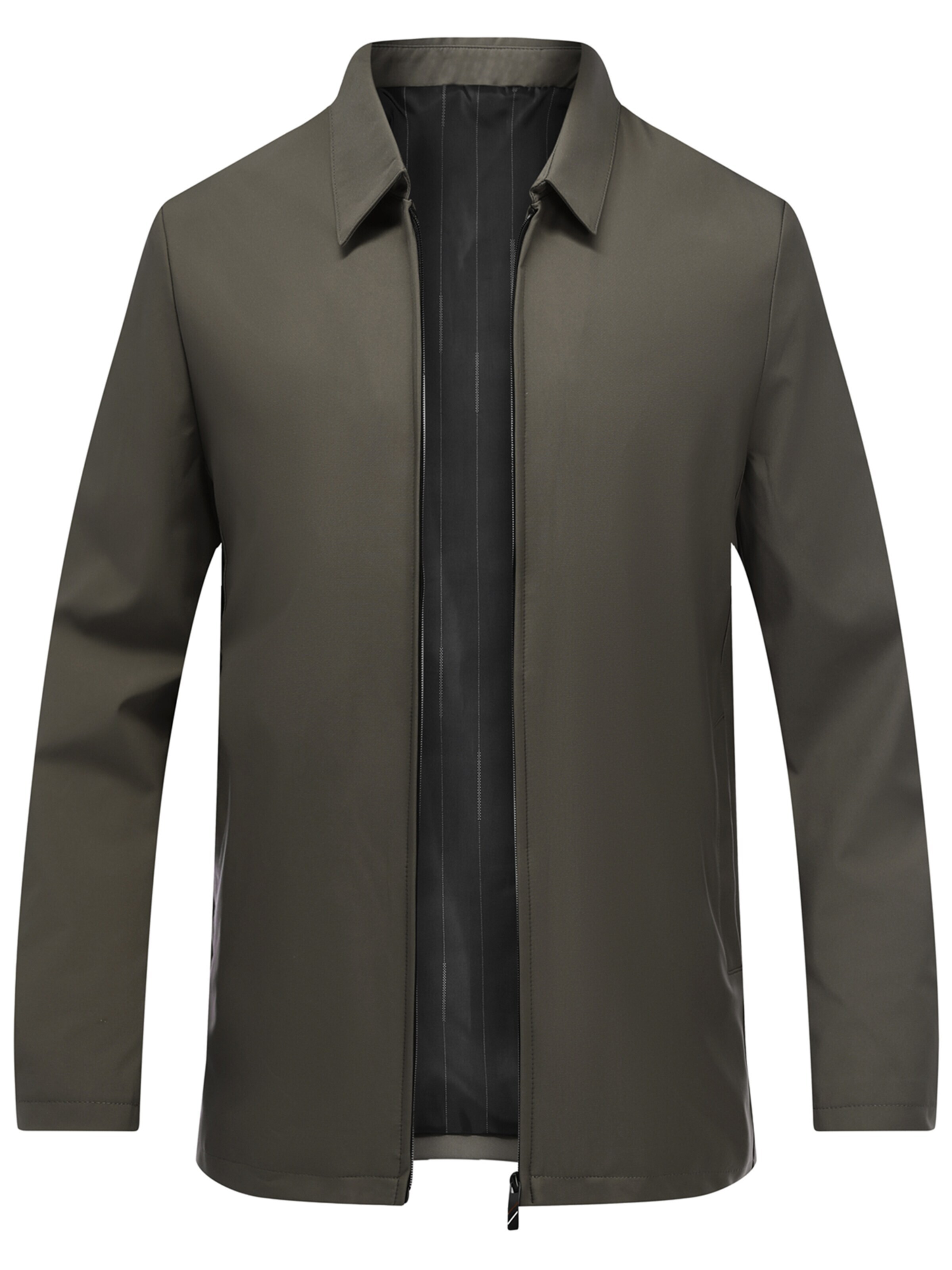 ALLTHEMEN Übergangsjacke 'Luftpfad'‌‌‌ in S in khaki, Produktansicht