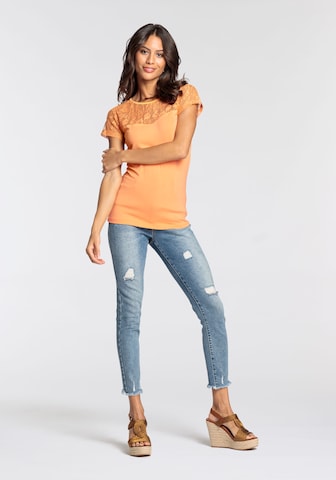 MELROSE Shirt in Orange