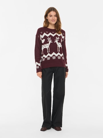 VILA - Jersey 'YULE' en rojo