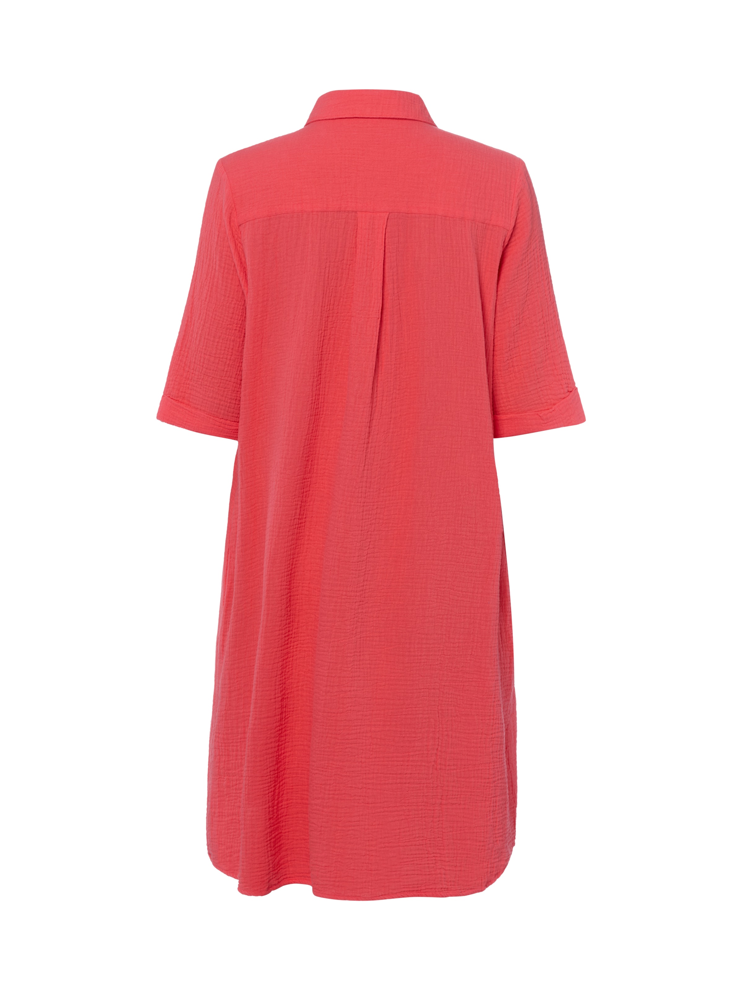 Marie Lund Shirt dress in Red