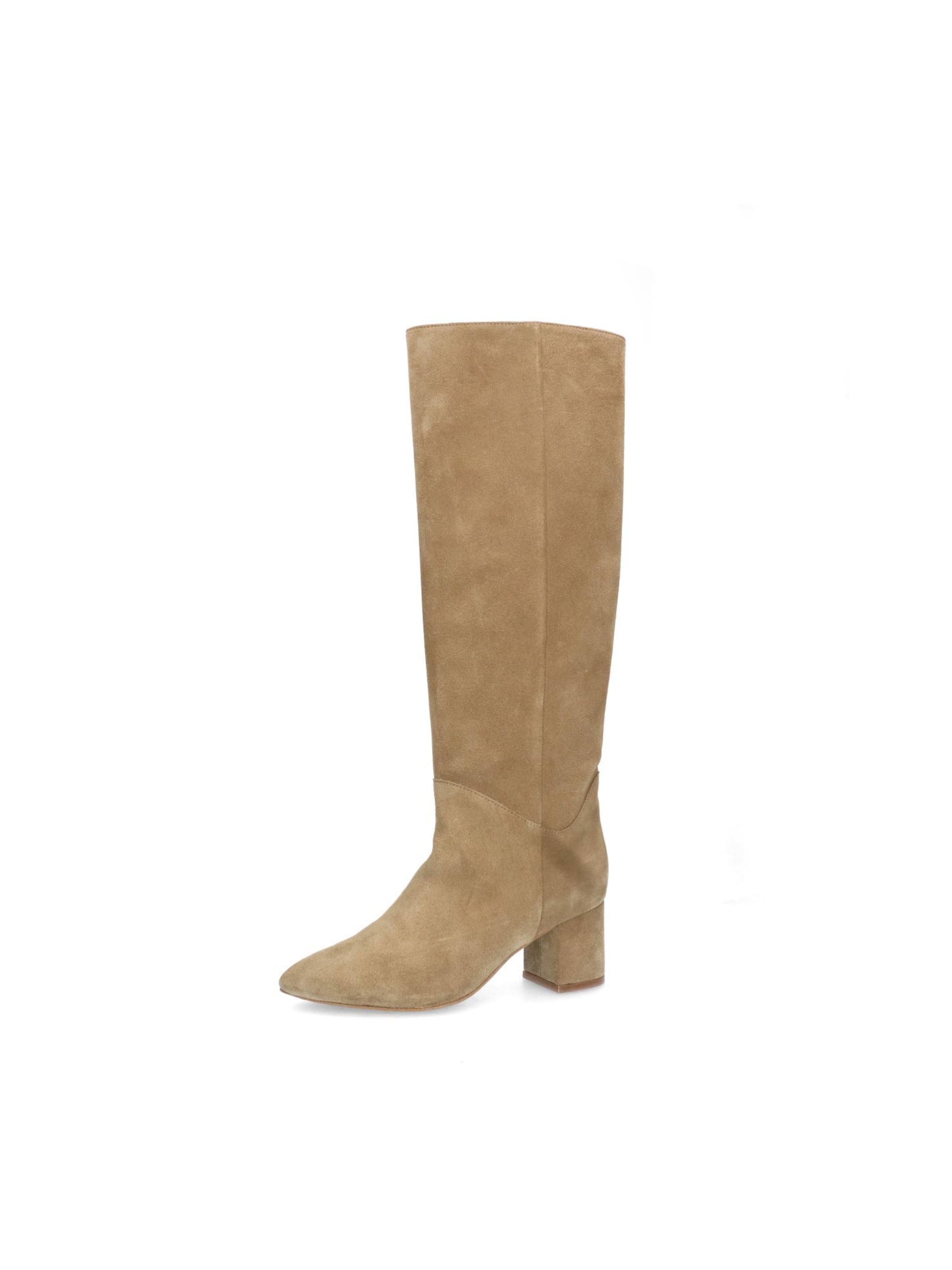 MANFIELD Boots in Beige: front