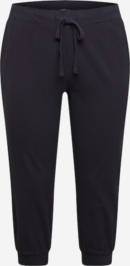 Pantaloni 'Nana' KAFFE CURVE pe negru, Vizualizare produs