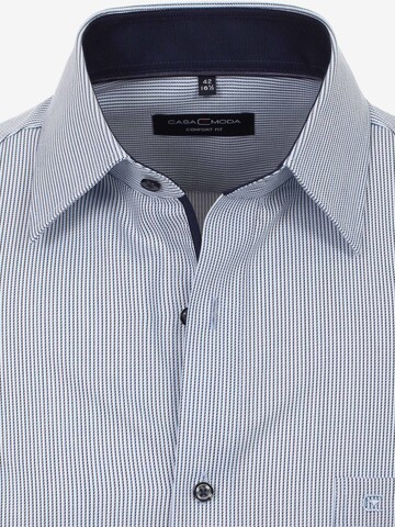 CASAMODA Regular fit Button Up Shirt in Blue