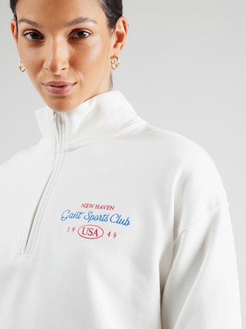 GANT - Sudadera en blanco