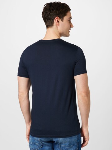 ARMANI EXCHANGE - Camisa em azul