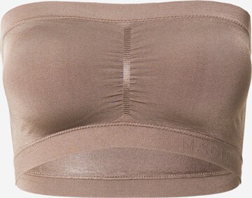 MAGIC Bodyfashion Bandeau in Braun: predná strana