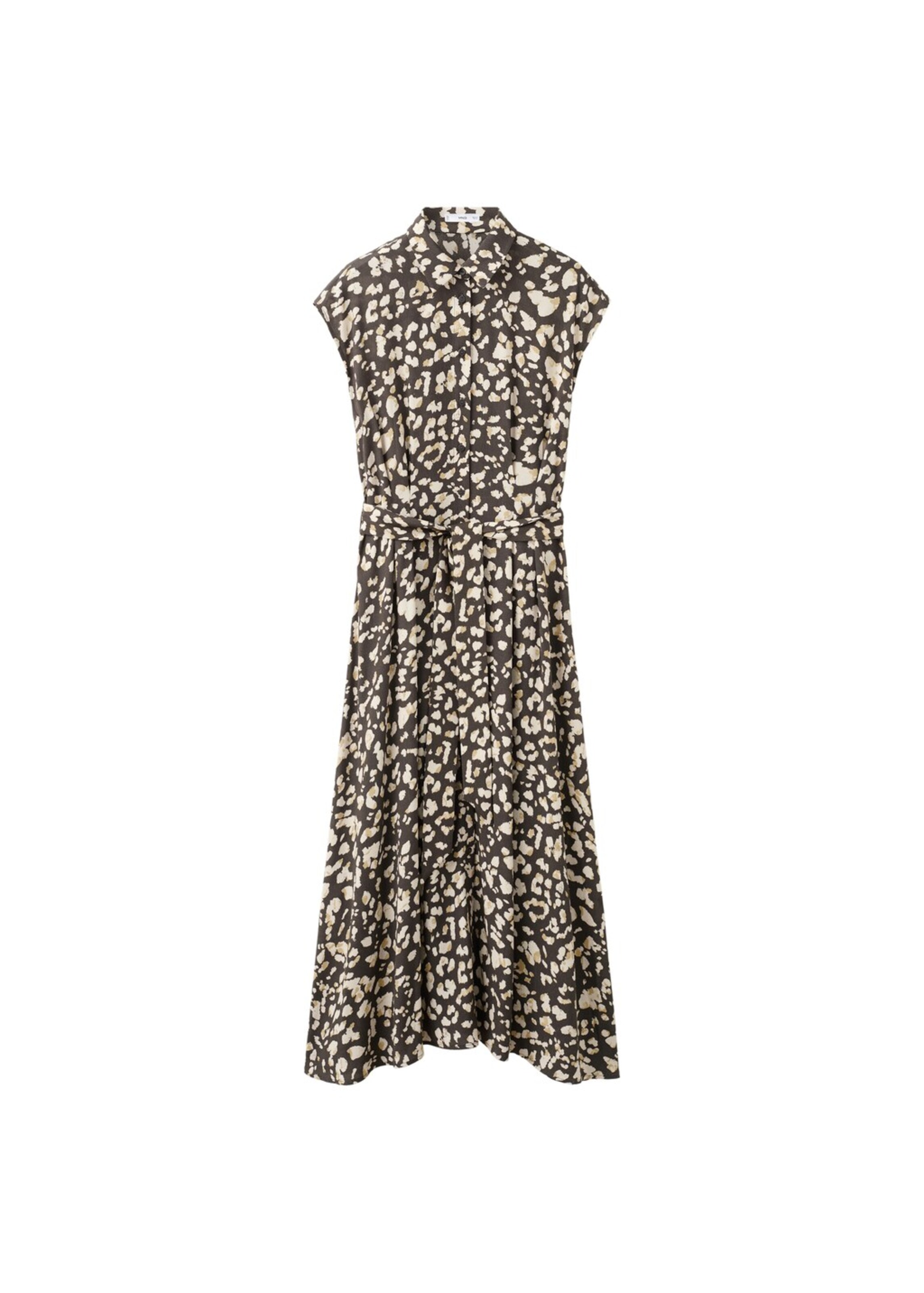 MANGO Dress 'Apple-w' in Brown: front