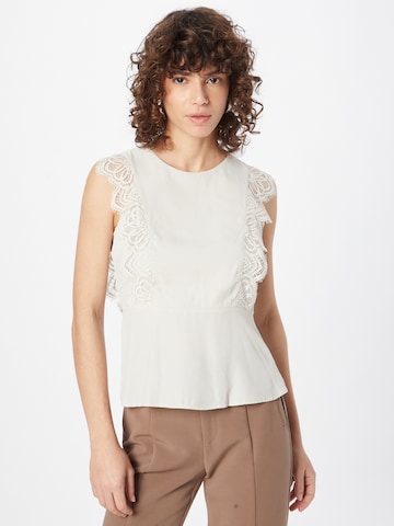 ABOUT YOU Shirt 'Pearl' in Beige: voorkant