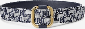 Ceinture Lauren Ralph Lauren en bleu : devant